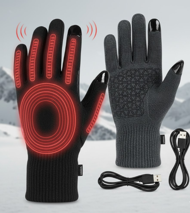 Heated Gloves for Men & Women | Rechargeable Winter Warmth