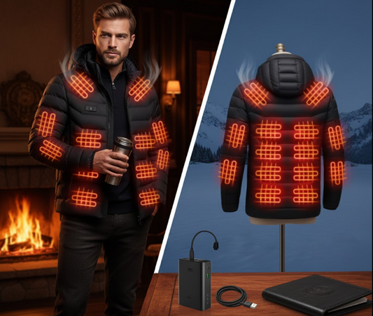 Heated Jacket with Battery | Stay Warm in Extreme Cold