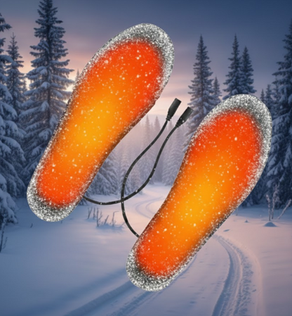 Heated Insoles for Winter | Rechargeable Foot Warmers for Cold Weather