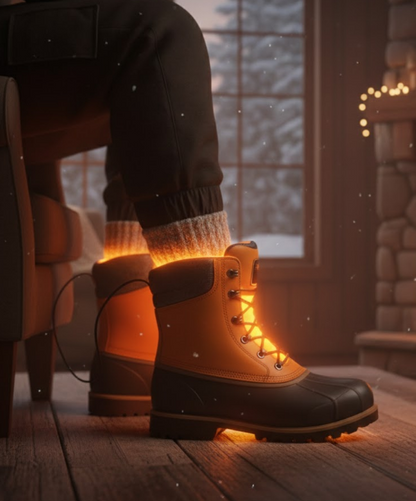 Heated Insoles for Winter | Rechargeable Foot Warmers for Cold Weather